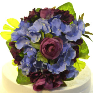 Small Heart Purple & Blue